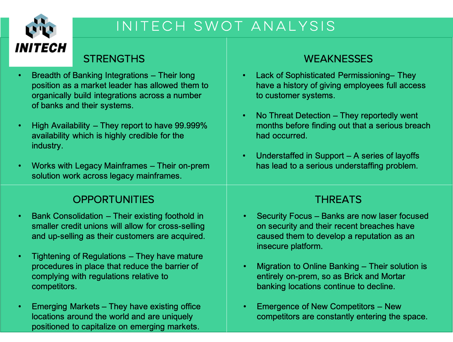 swot analysis research example