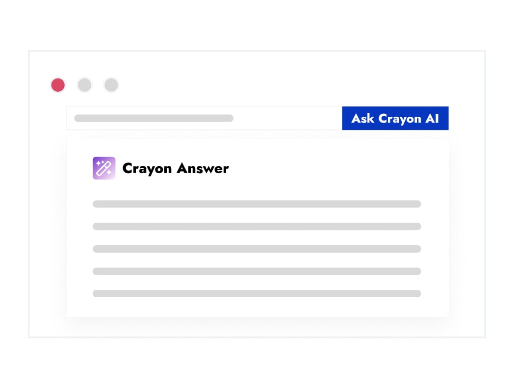 Crayon Answers - Banner Section