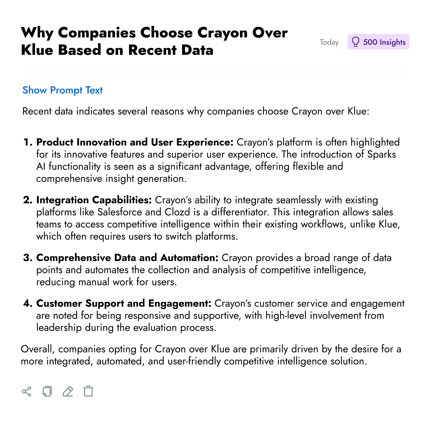 Why Companies Choose Crayon Over Klue Based on Recent Data Banner